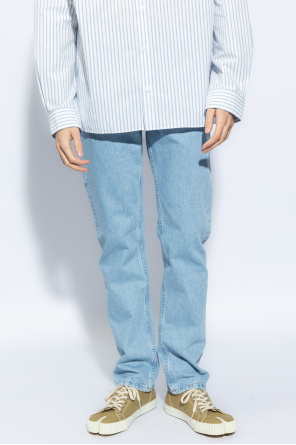 IetpShops Germany - Light blue 'Standard' jeans A.P.C. - Dsquared2 side- stripe swim shorts